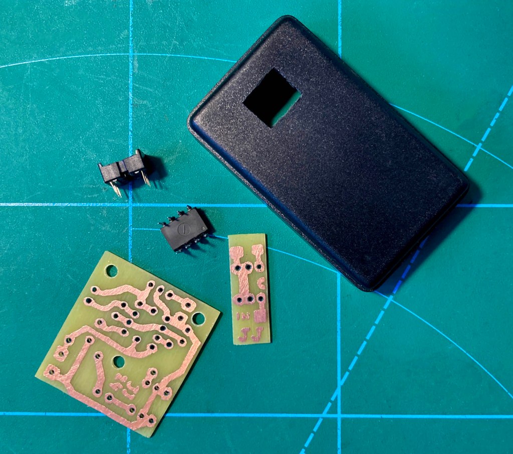 Placas de circuito impreso y caja mecanizada
